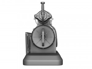 Minigun Fallout 4 Figure 3D Print Model