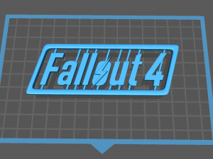 Minigun Fallout 4 Figure 3D Print Model