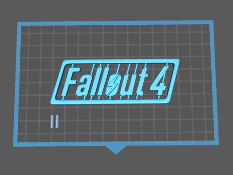 Minigun Fallout 4 Figure 3D Print Model