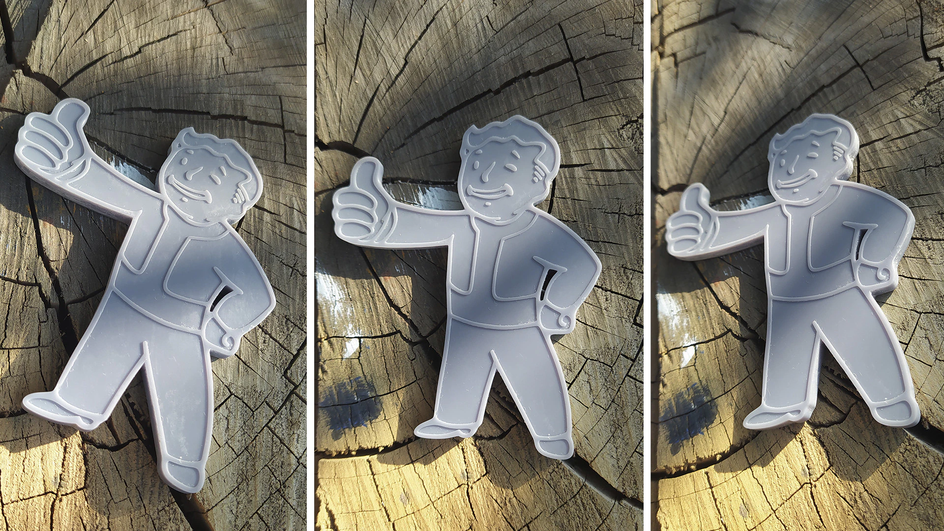Vault Boy Fridge magnet 3D Print Model .c4d .max .obj .3ds .fbx .stl .blend 