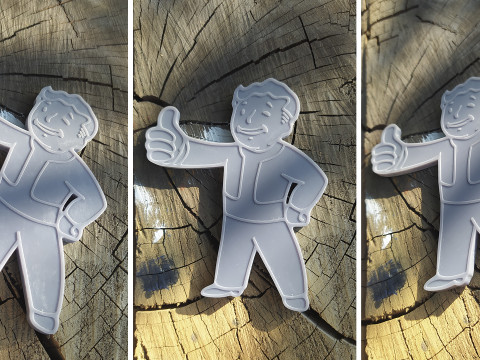 Vault Boy Fridge magnet Modello di stampa 3D