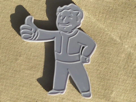 Vault Boy Fridge magnet 3D Print Model