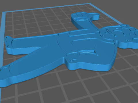 Vault Boy Fridge magnet 3D Print Model