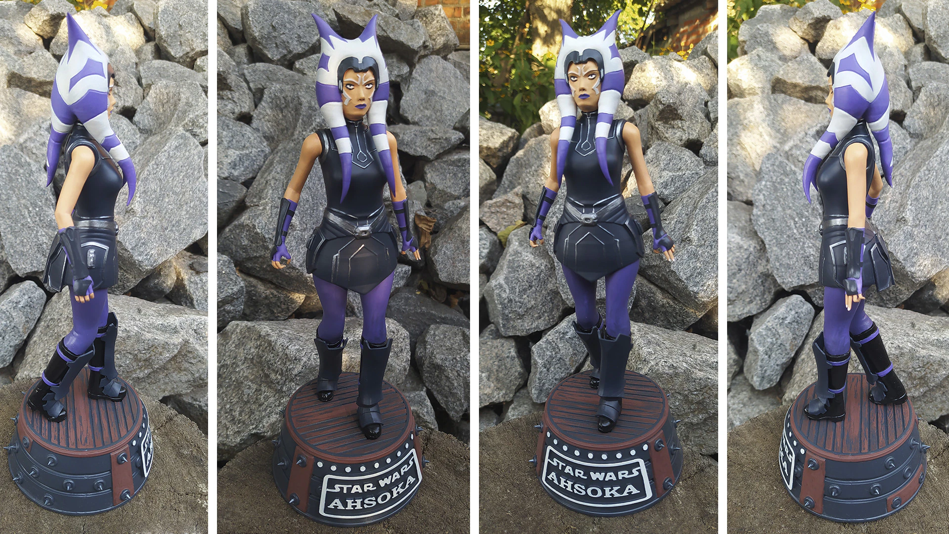 Ahsoka Tano Star Wars 3D Print Model .c4d .max .obj .3ds .fbx .stl .blend