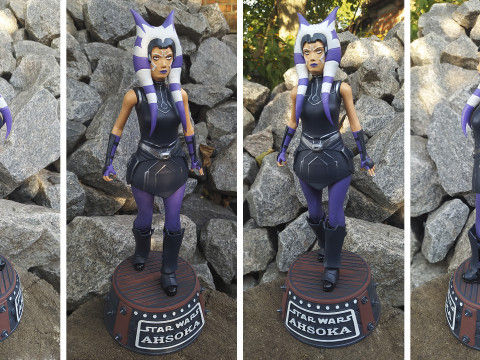 Ahsoka Tano Star Wars 3D Принт Модель