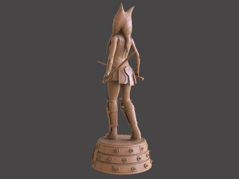 Ahsoka Tano Star Wars 3D Print Model