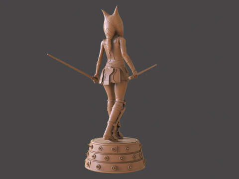 Ahsoka Tano Star Wars 3D Print Model