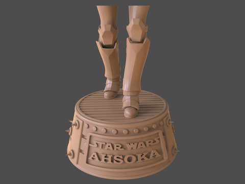 Ahsoka Tano Star Wars Model do druku 3D