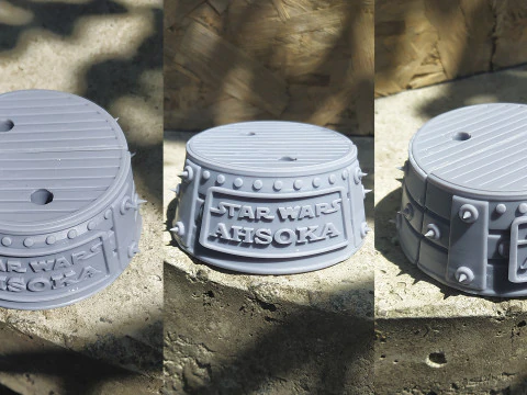 Ahsoka Tano Star Wars 3D Print Model