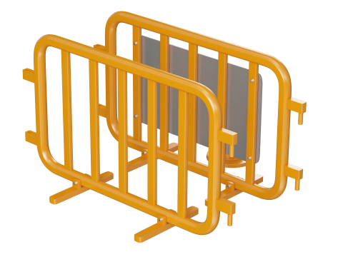 Restricted Area Fence 3D Модель