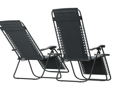 Belleze Zero Gravity Chaise Lounge 3Dモデル