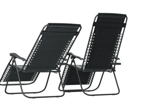Belleze Zero Gravity Chaise Lounge 3Dモデル