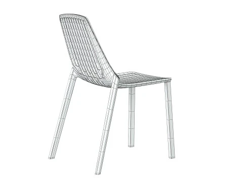 Chaise empilable Oasis Modèle 3D