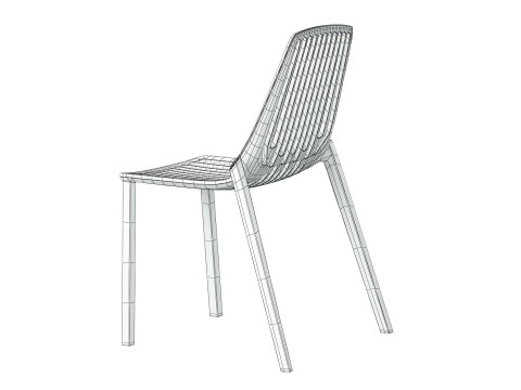 Oasis Stacking Chair 3D Модель