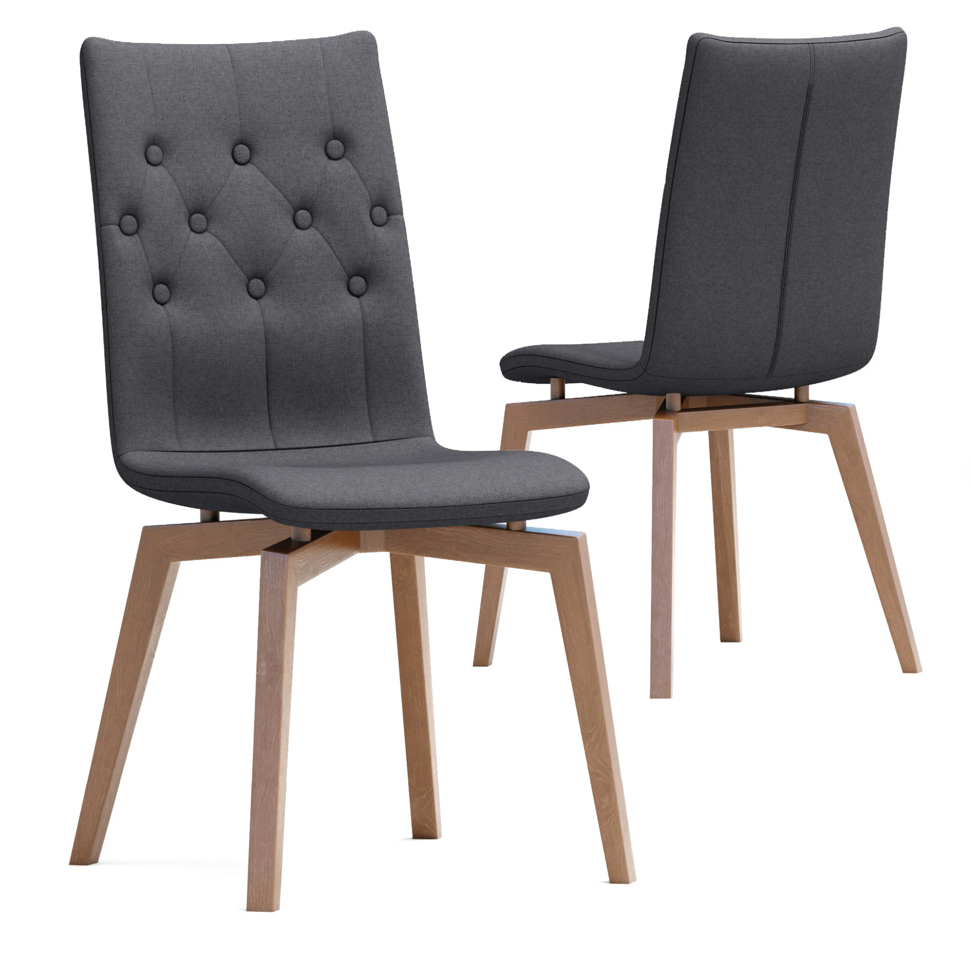 Orson Dining Chair 3D Model .c4d .max .obj .3ds .fbx .stl .blend 