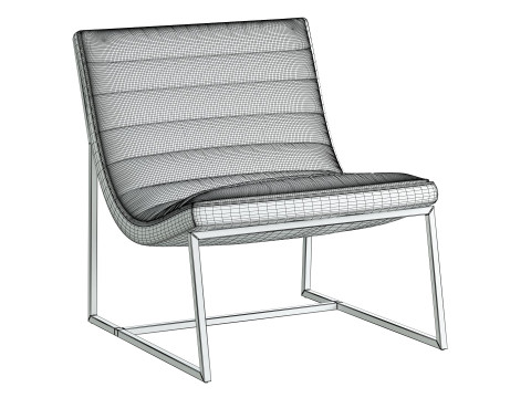 Parisian Sofa Chair 3Dモデル
