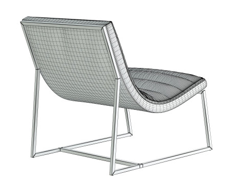 Parisian Sofa Chair 3Dモデル