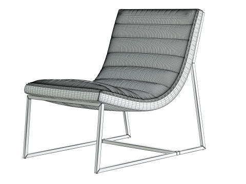 Parisian Sofa Chair 3Dモデル