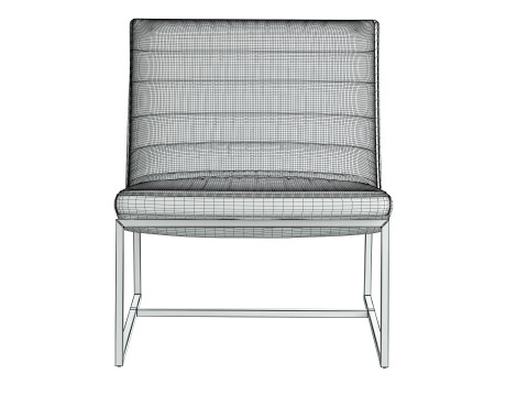 Parisian Sofa Chair 3Dモデル