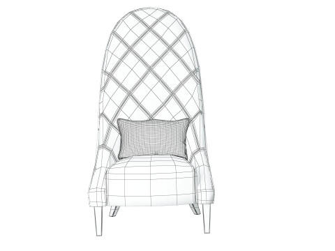 Armchair Smania Cornelia 3D Model