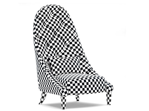 Armchair Smania Cornelia 3D Model