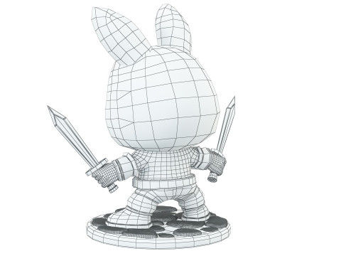 LABUBU Deadpool 3D Modell