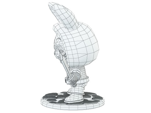 LABUBU Deadpool 3D Modell
