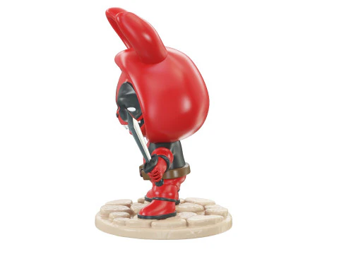 LABUBU Deadpool Figure 3D Print Model