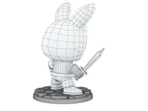 Deadpool Laboobu 02 Model 3D