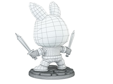 Deadpool Laboobu 02 Model 3D