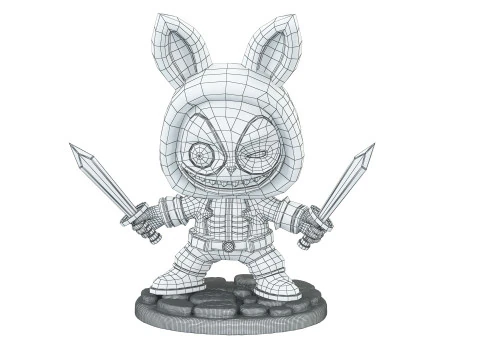 Deadpool Laboobu 02 3D Modell