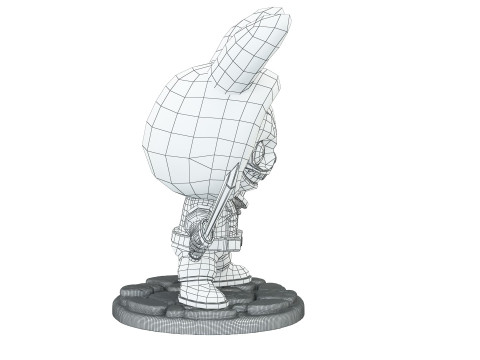 Deadpool Laboobu 02 Model 3D
