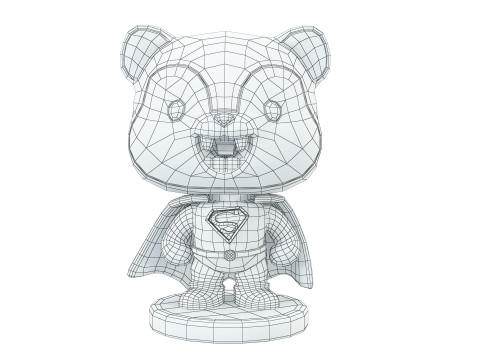 Super Bear 3D Modell