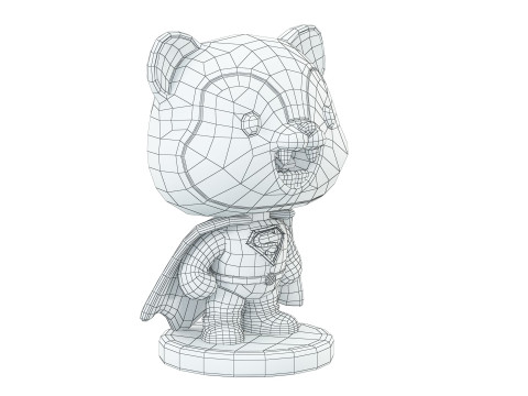 Super Bear 3D Modell