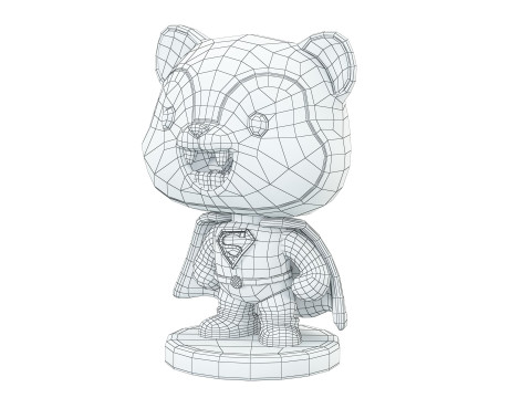 Super Bear 3D Modell