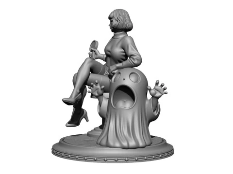 Velma Scooby-Doo 3D Print Model