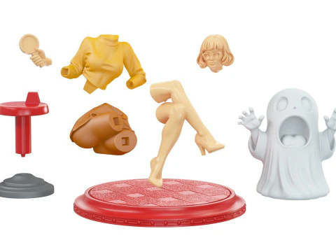 Velma Scooby-Doo 3D Print Model