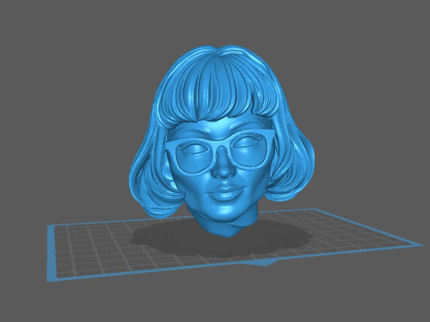 Velma Scooby-Doo Model Cetak 3D
