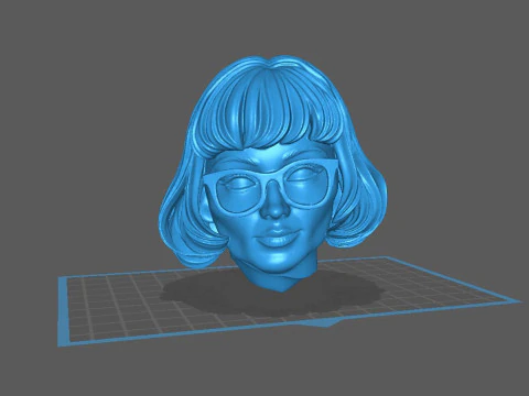 Velma Scooby-Doo 3D Print Model