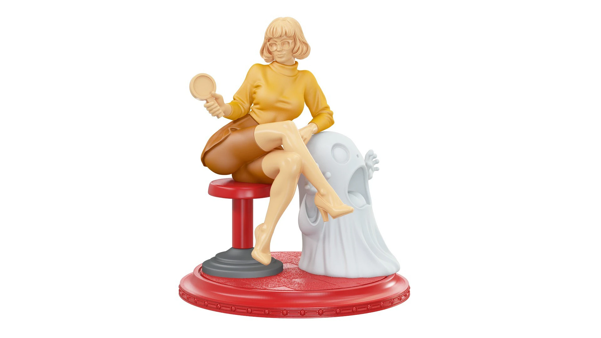 Velma Scooby-Doo 3D Print Model .c4d .max .obj .3ds .fbx .stl .blend