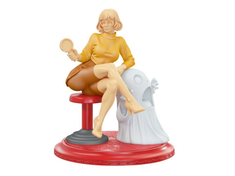 Velma Scooby-Doo 3Dプリントモデル