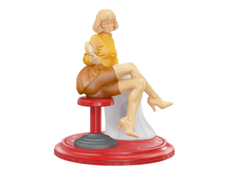 Velma Scooby-Doo Model Cetak 3D