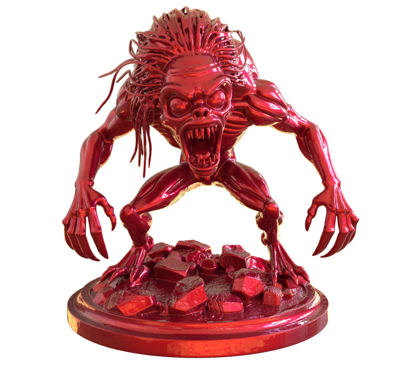 HYDE MONSTER WEDNESDAY 3D Druckmodell .c4d .max .obj .3ds .fbx .stl .blend 