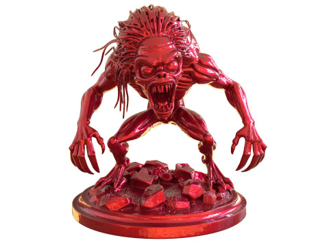 HYDE MONSTER WEDNESDAY 3D 프린트 모델