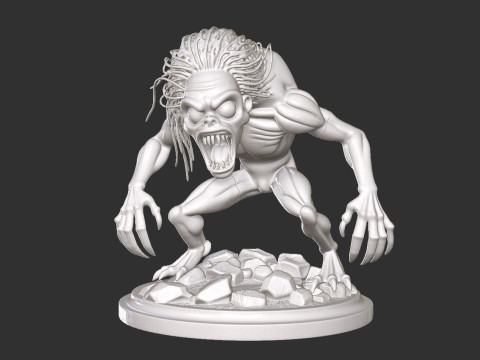 HYDE MONSTER WEDNESDAY 3D Druckmodell