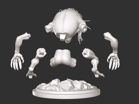 HYDE MONSTER WEDNESDAY 3D Druckmodell