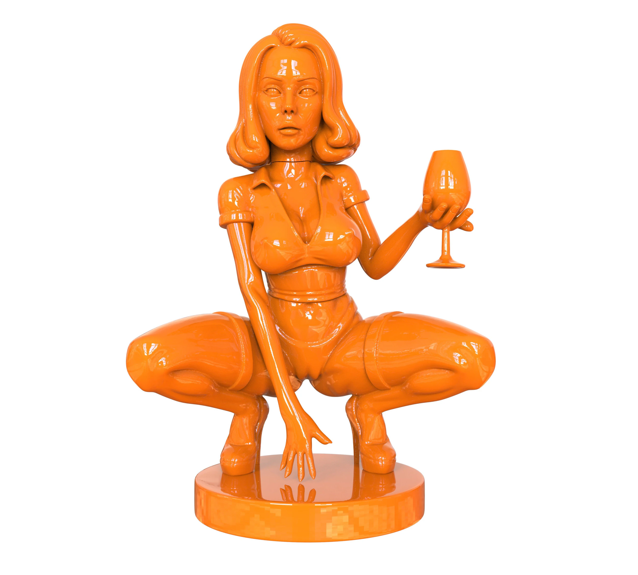 BETH SMITH RICK AND MORTY 3D Print Model .c4d .max .obj .3ds .fbx .stl .blend 