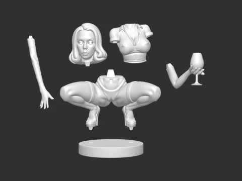 BETH SMITH RICK AND MORTY 3D Print Model