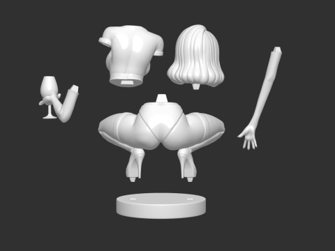 BETH SMITH RICK AND MORTY 3D 打印模型
