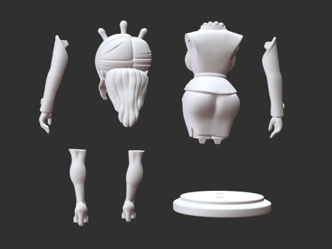 Unity Rick and Morty 3D Print Model